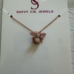 Savvy Cie Bee Necklace